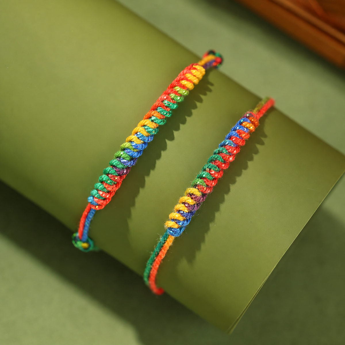 Sacred Orient Five-Color Oriental Knotted Bracelet