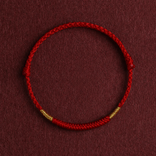 Sacred Orient Eight-Strand Joy Knot Cord Bracelet