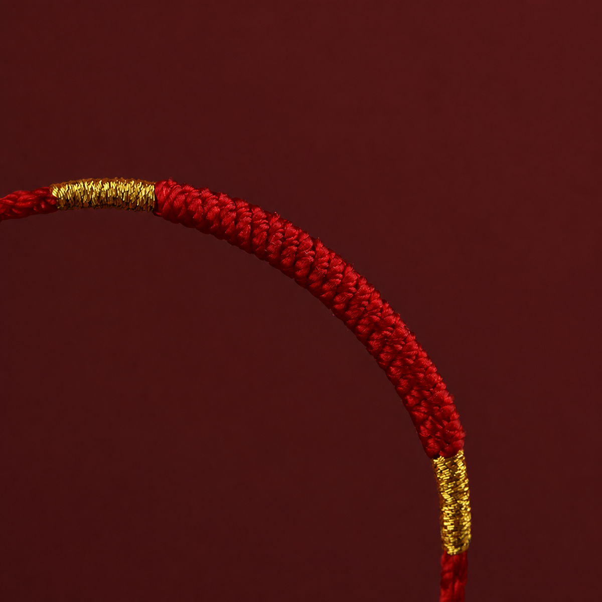 Sacred Orient Eight-Strand Joy Knot Cord Bracelet