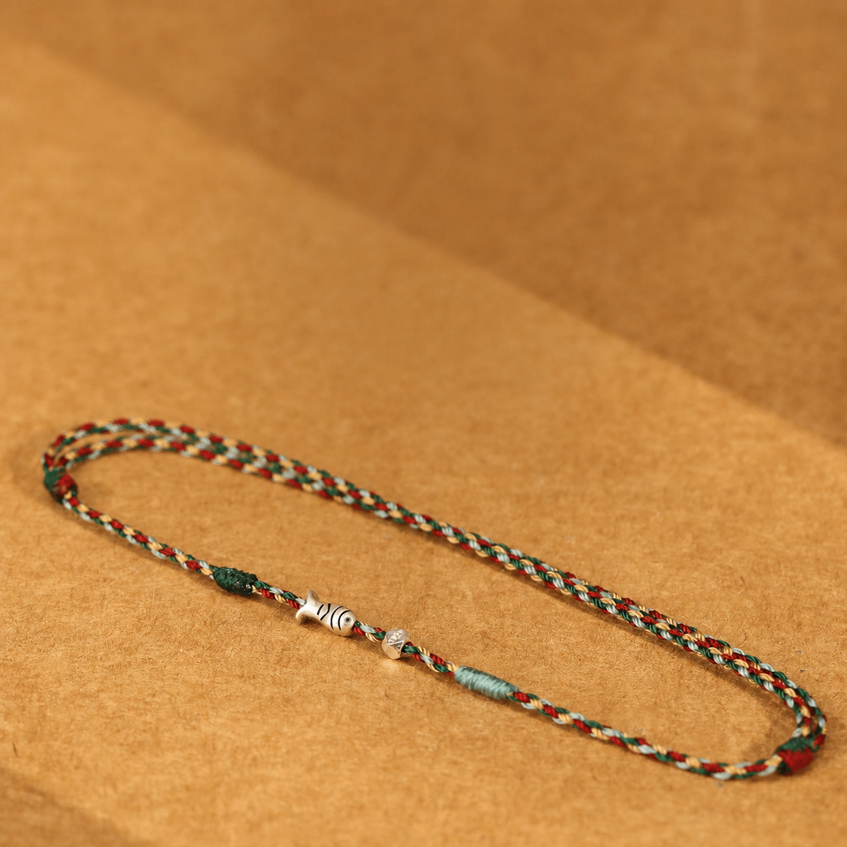 Sacred Orient 925 Sterling Silver Koi Cord Bracelet & Anklet