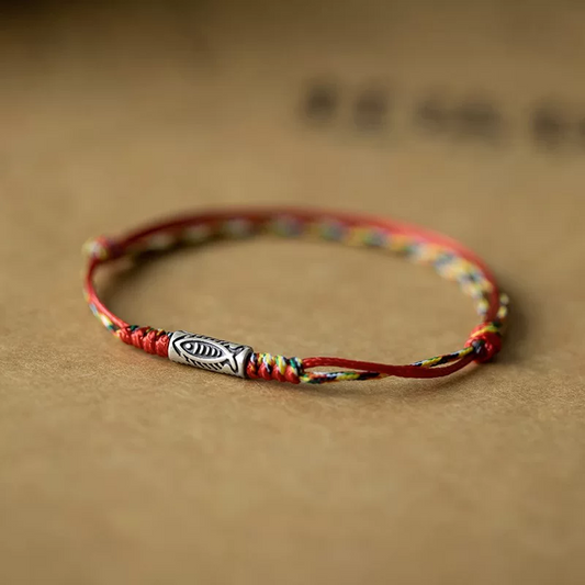 Sacred Orient S925 Sterling Silver Koi Braided Bracelet